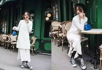 她们用一双帆布鞋玩转了整个春夏