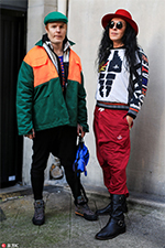 2017秋冬巴黎男装周街拍