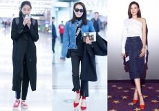 宋茜关晓彤停不下来的小红鞋