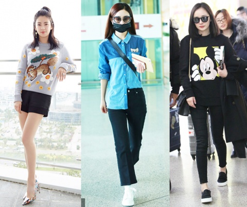 赵丽颖张雨绮将激萌宠物穿上身