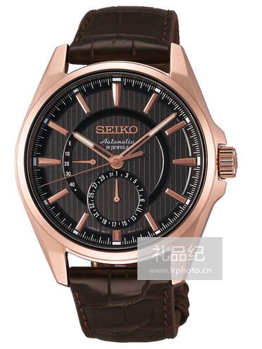 精工Seiko Presage系列动力存储显示自动机械男士腕表SARW010