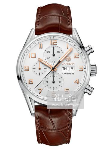 泰格豪雅卡莱拉系列自动计时码表CV2A1AC.FC6380