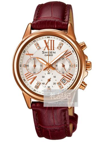 卡西欧SHEEN系列SHE-5026GL-7A