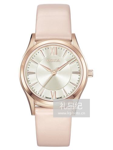 时度行政纤薄系列女表D202RIY