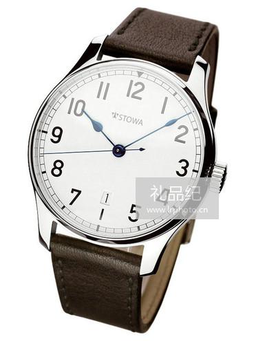 Stowa司多娃Marine classic系列Marine automatic white with date, polished case