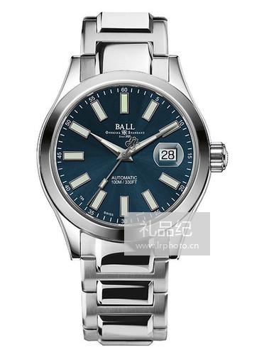 波尔工程师升级系列NM2026C-S6J-BK蓝盘强光男表