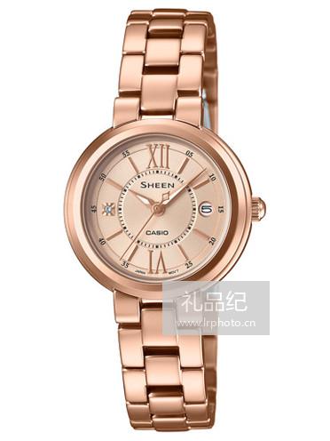 卡西欧SHEEN系列SHE-4528PG-9A