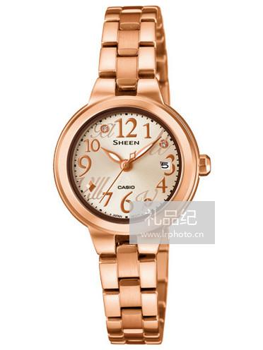 卡西欧SHEEN系列SHE-4043PG-9A
