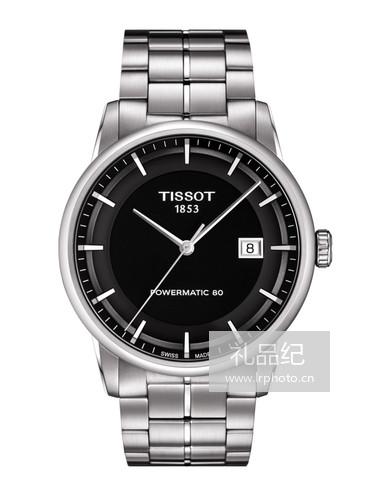 Tissot  天梭豪致系列钢带80机芯机械男表T0864071105100