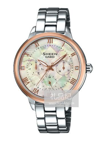 卡西欧SHEEN系列SHE-3055SG-7A