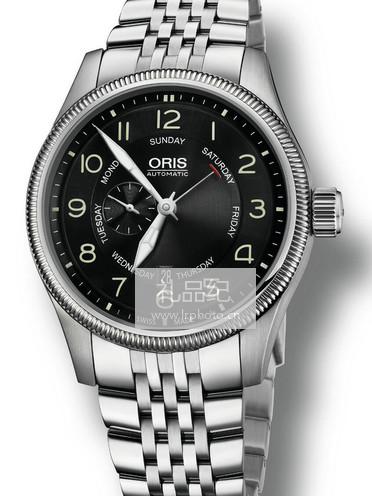 豪利时航空系列指针式星期小秒针腕表01 745 7688 4064-07 8 22 30