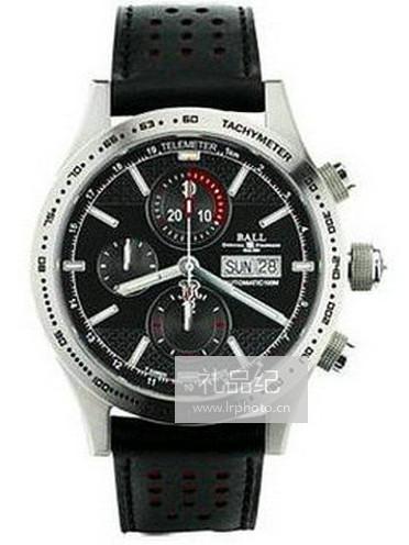 波尔战火勇士系列追风者CM2092C-L-BK真皮表链