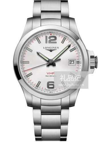 浪琴康卡斯系列L3.716.4.76.6日历石英男表