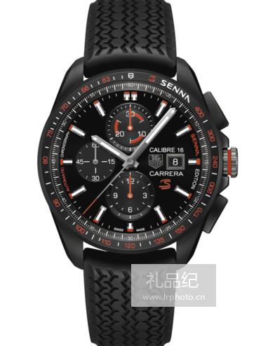 泰格豪雅卡莱拉系列Calibre 16 自动计时码表塞纳特别版CBB2080.FT6042