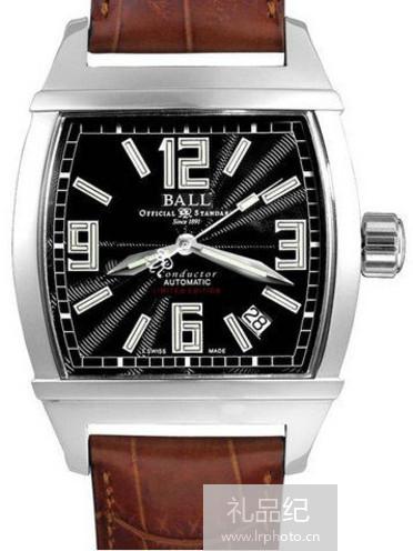 波尔铁路长官系列阿拉伯夜光NM1068D-LA-BK黑色