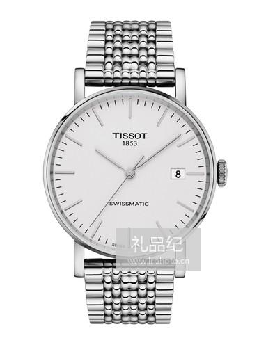 Tissot  天梭魅时系列钢带机械男表T1094071103100