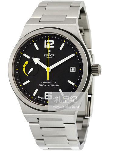 帝舵North Flag极帜型精钢黑面男表91210N-0001