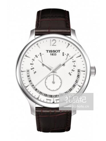 Tissot  天梭俊雅系列皮带石英男表T0636371603700