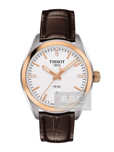 Tissot  天梭PR100系列皮带石英女表T1012102603600