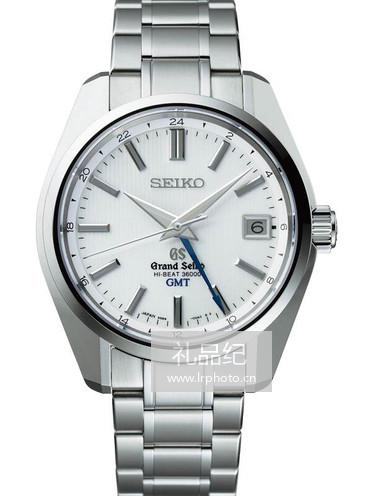 精工Grand Seiko系列自动上链高振频两地时间机械表SBGJ011