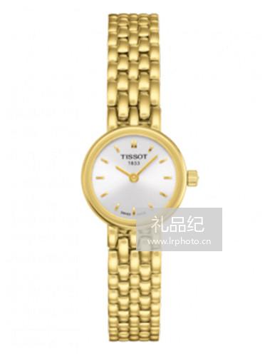 Tissot  天梭乐爱系列钢带石英女表T0580093303100