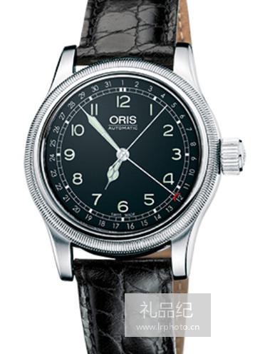 豪利时航空系列01 754 7696 4064-07 5 20 53指针式日历