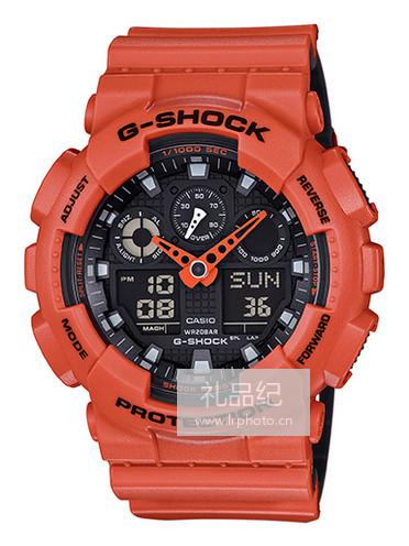 卡西欧G-SHOCK系列GA-100L-4A