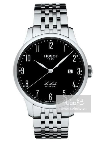 天梭力洛克系列钢带机械男表T41148352