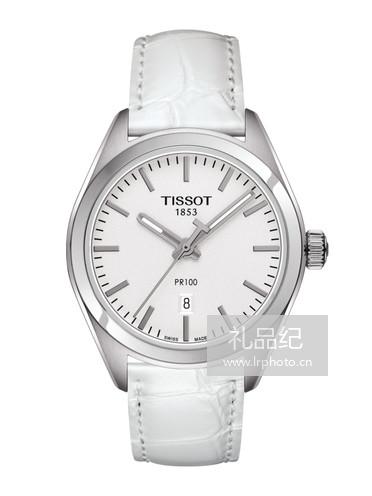 Tissot  天梭PR100系列皮带石英女表T1012101603100