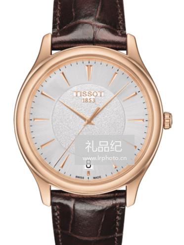 天梭T-Gold系列FASCINATION LADY QUARTZ男士石英手表T924.410.76.031.00