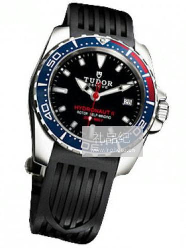 帝舵Grantour系列20060b-rs黑色橡胶表带