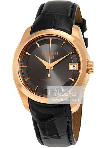 天梭T-Lady系列T035.207.36.061.00日历女表