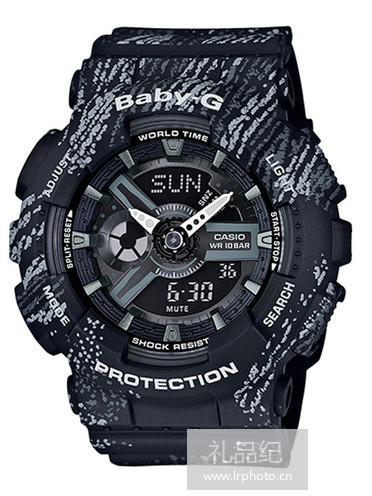 卡西欧BABY-G主题系列BA-110TX-1A女表