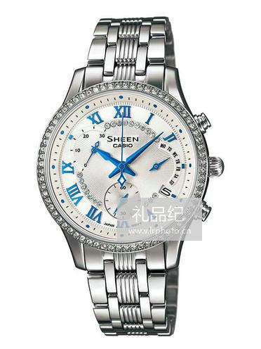 卡西欧SHEEN系列SHE-5519D-7A女表