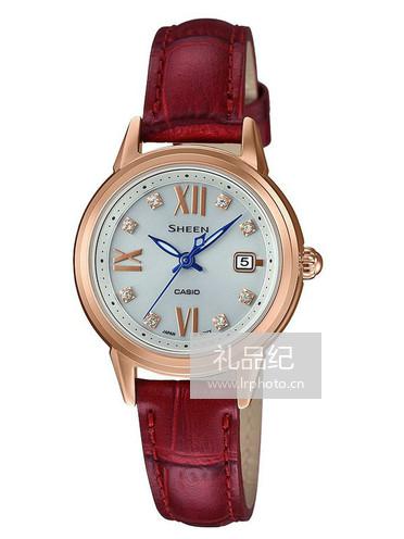 卡西欧SHEEN系列SHE-4522PGL-7A女表