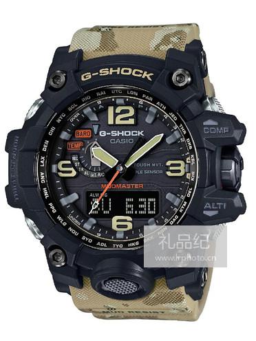 卡西欧G-SHOCK MASTER OF G 全新系列大展强悍军事风格GWG-1000DC-1A5