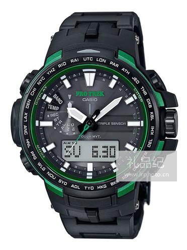 卡西欧PROTREK系列PRW-6100FC-1登山表