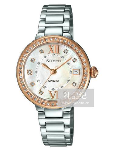 卡西欧SHEEN系列SHE-4517DP-7A女表