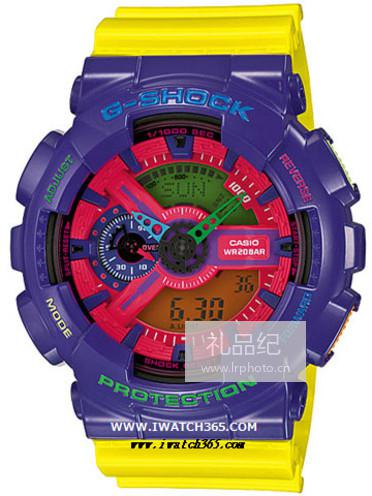 CASIO卡西欧G-SHOCK系列GA-110HC-6AJF