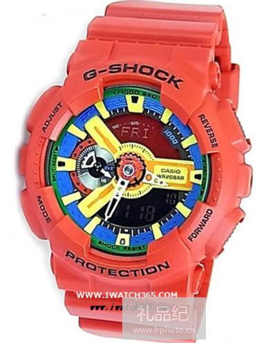 CASIO卡西欧G-SHOCK系列GA-110FC-1AJF