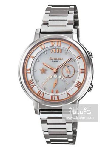 CASIO卡西欧SHEEN MULTI-HAND ANALOG系列SHE-3501SBD-7A