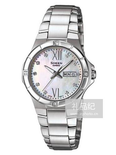 CASIO卡西欧SHEEN ANALOG系列SHE-4022D-7A
