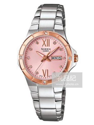 CASIO卡西欧SHEEN ANALOG系列SHE-4022SG-4A