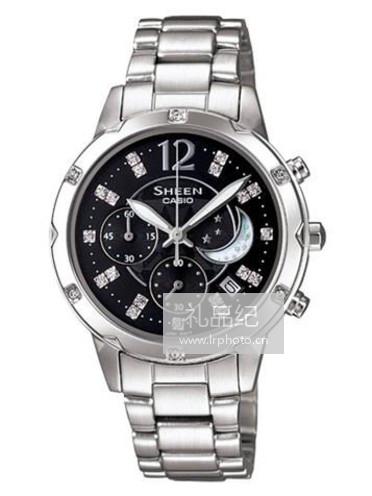 CASIO卡西欧SHEEN CHRONOGRAPH计时系列SHE-5017D-1A