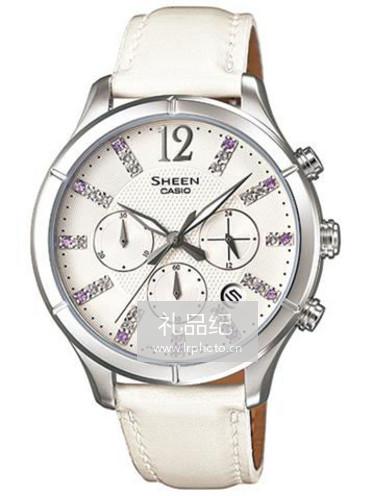 CASIO卡西欧SHEEN MULTI-HAND ANALOG系列SHE-5020L-7A