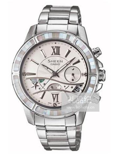 CASIO卡西欧SHEEN CHRONOGRAPH计时系列SHE-5514D-7A
