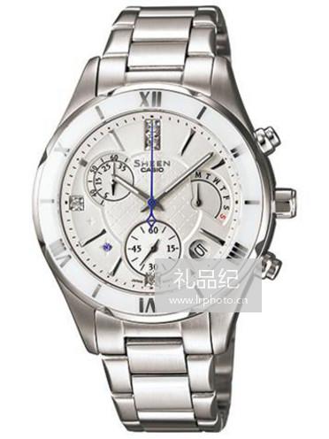 CASIO卡西欧SHEEN CHRONOGRAPH计时系列SHE-5517D-7A