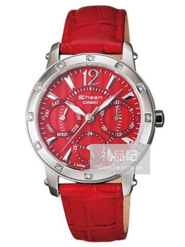 CASIO卡西欧SHEEN MULTI-HAND ANALOG系列SHN-3012L-4A
