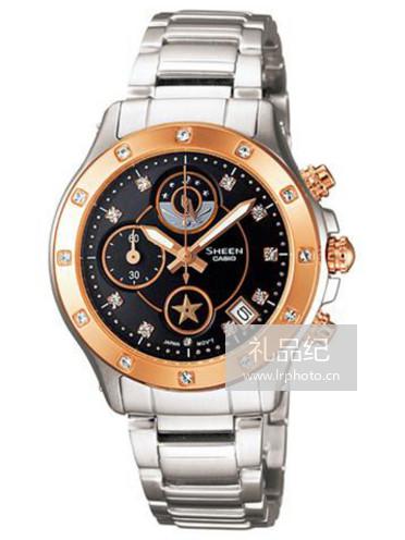 CASIO卡西欧SHEEN CHRONOGRAPH计时系列SHN-5511SG-1A