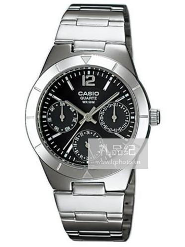 CASIO卡西欧大众指针STANDARD-LADY系列LTP-2069D-1AV